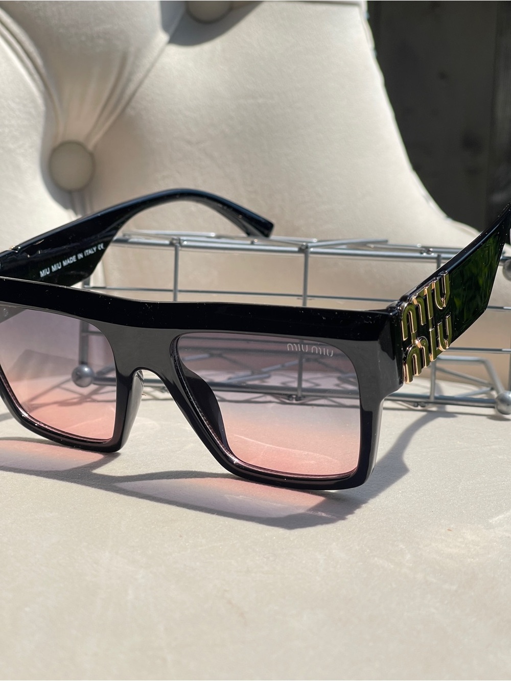 Black Designer Sunglasses